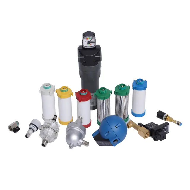 16 Bar CJ Series Compressed Air Filter For Air Compressors And Air Dryers