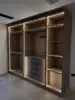 Armadio in rovere per vestiti/armadietti per indumenti/oggetti appuntiti