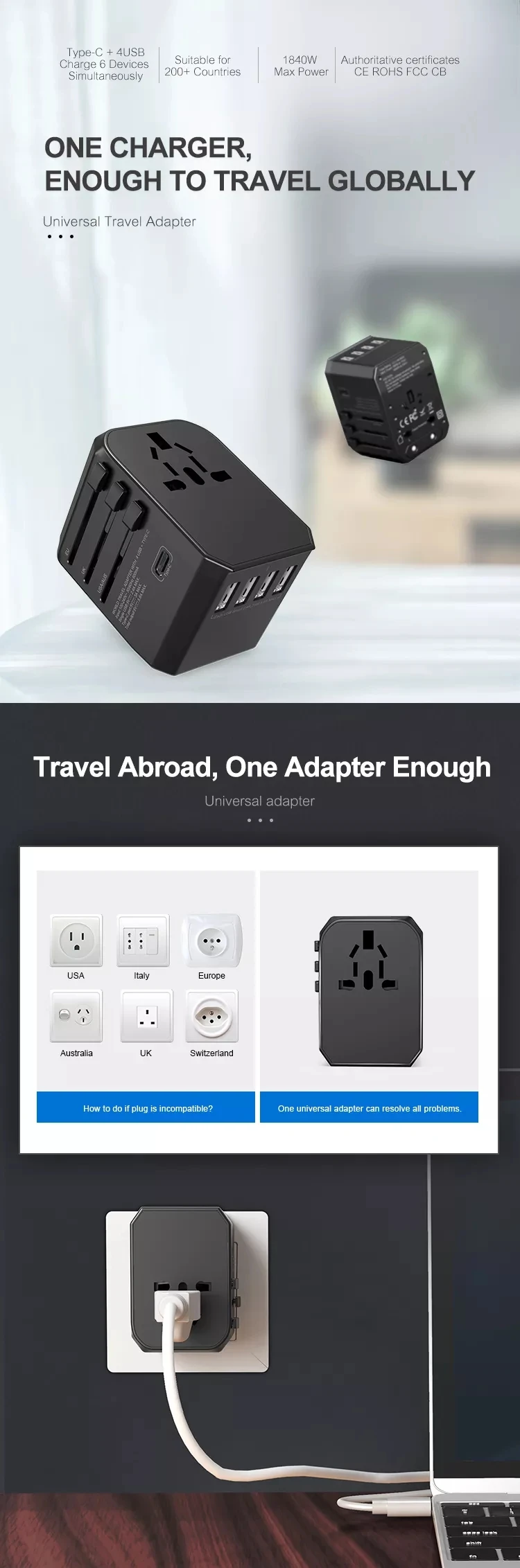 travel adapter