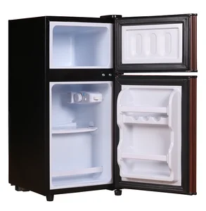 Mini Fridge Double Door Fridges Refrigerator for Homes One Year Warranty Mini Refrigerator