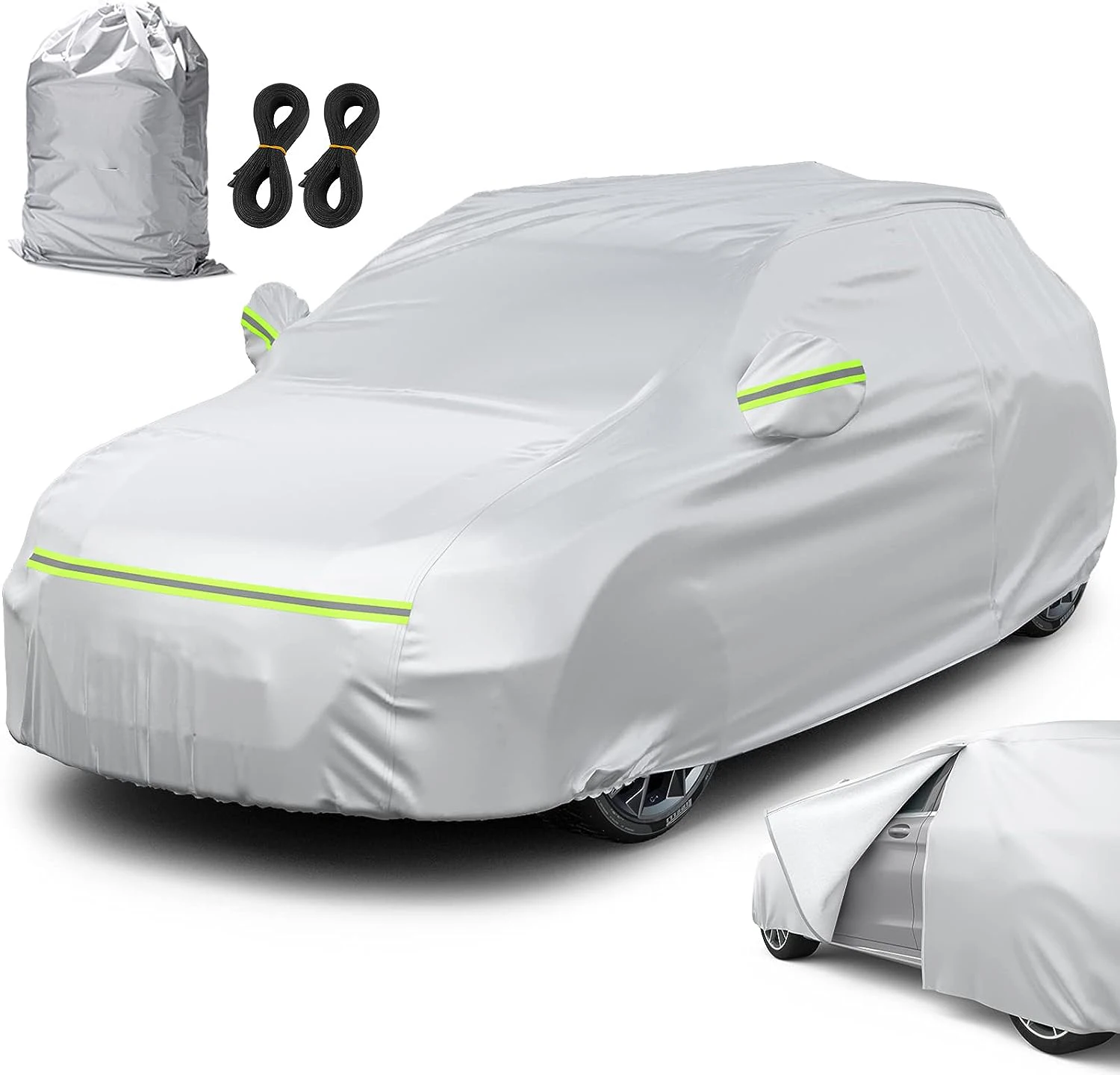 Aazon.co: Sailnovo Car Cover Waterproof All Weather,7 Layers Heavy... Aazon.co: Sailnovo Car Cover Waterproof All Weather,7 Layers Heavy...