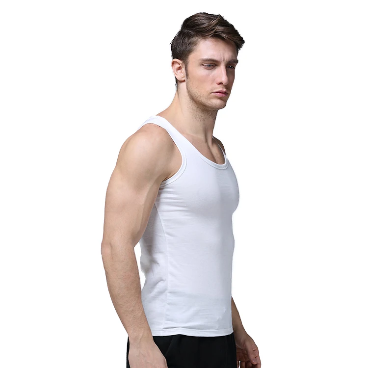 High Quality Custom Cotton Quick Dry Breathable Tank Top Mens ...