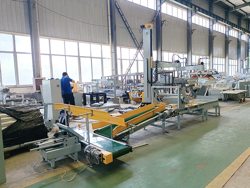 Fully Automatic Machinery Robotic Column Palletizer 20kg Bags Factory Robotic Palletizer Machine Pallet Stacking Robots
