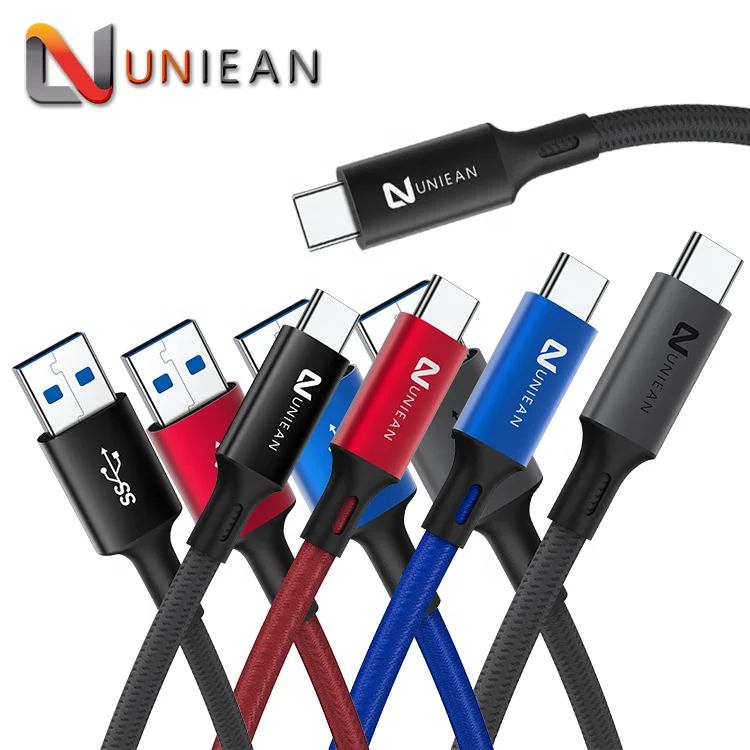 Кабель с разъемом USB Type-C 3A высокоскоростной кабель Type C для зарядки и жильный типа PD зарядное устройство