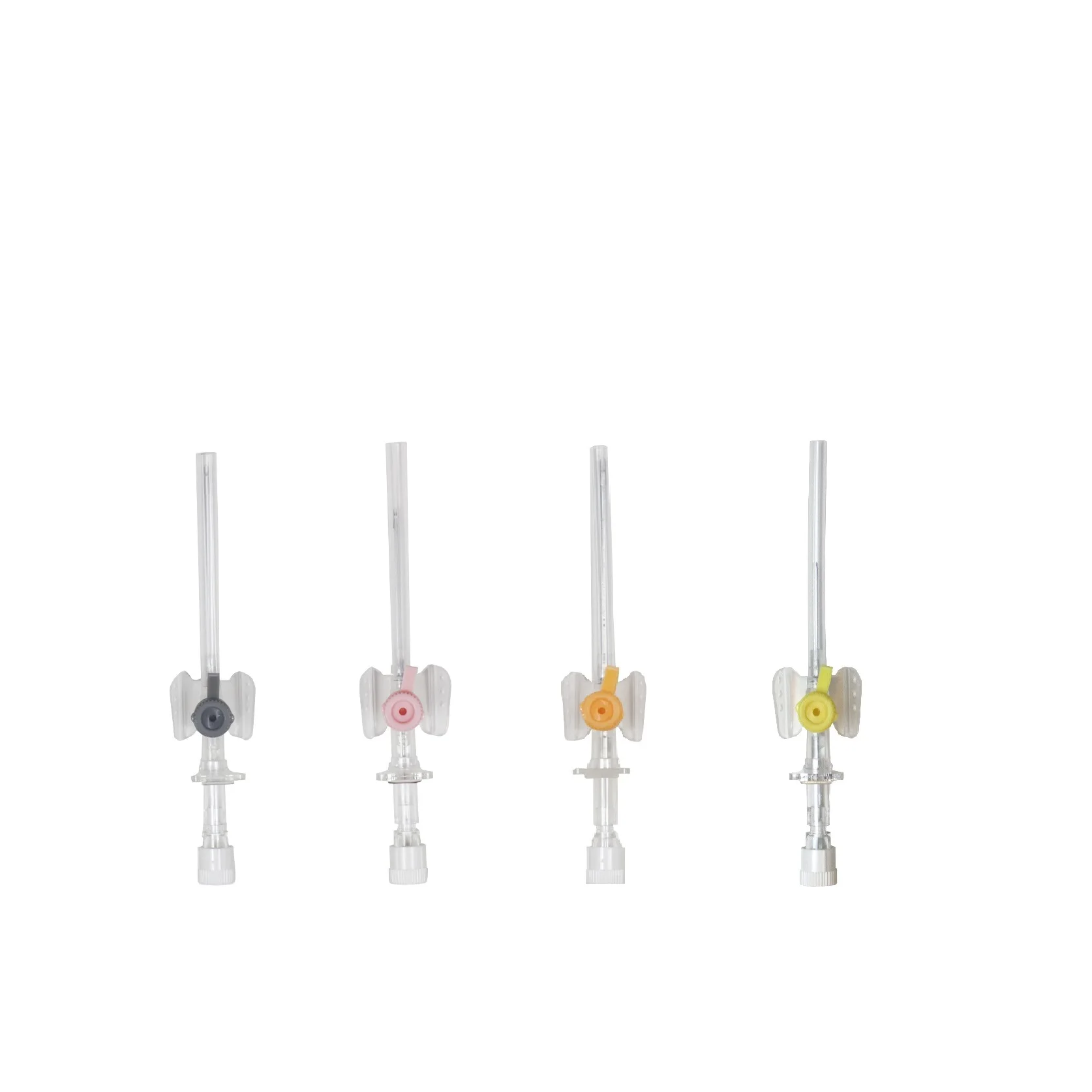 Wholesale Disposable Pvc all size I.v. Cannula with injection port with wings