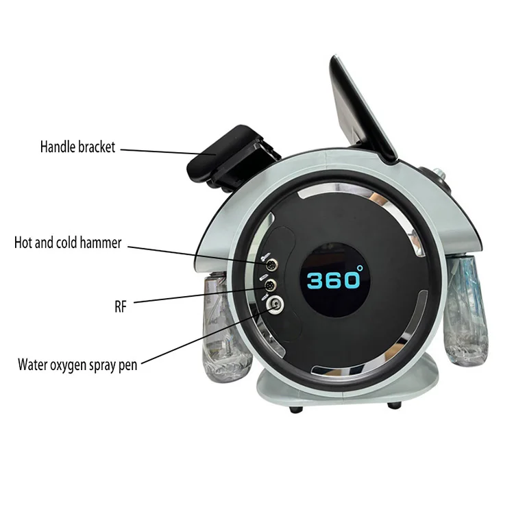 Microdermabrasion Blackhead Remover Hydra Moisturizer Ice Water Face Device Facial Hydro Water Jet Peel For Face Deep Cleaning