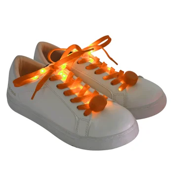 Led Fluorescent Shoelace glow in the dark shoelace,flashing led shoelaces multicolor,light up led shoelaces reflective