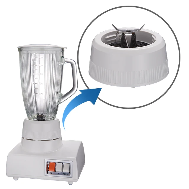 Combination Blender Cup Accessories With J18 Glass/Juicer Accessories/White Round Base supplier