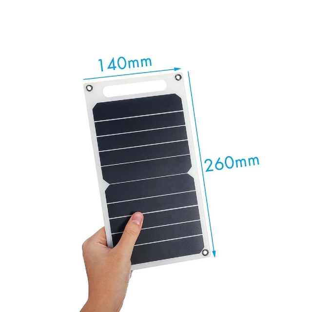Chinese High Efficiency Outdoor Waterproofing Sunpower Portable USB Output Backpack Mini Flexible 6w Solar Panel Kit