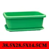 Green delivery tray