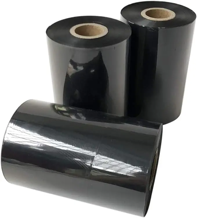 Zhi Ye 110x300 Thermal Transfer Ribbon Roll Premium Wax Resin General Purpose Label Printer Compatible Brother Zebra 30mm-330mm