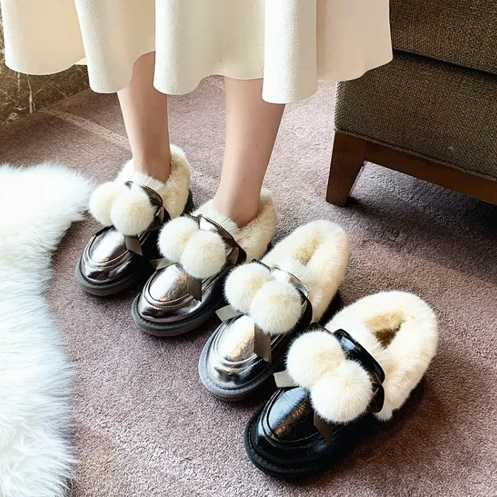 Botas planas con forro de pelo Catchalot Elisa