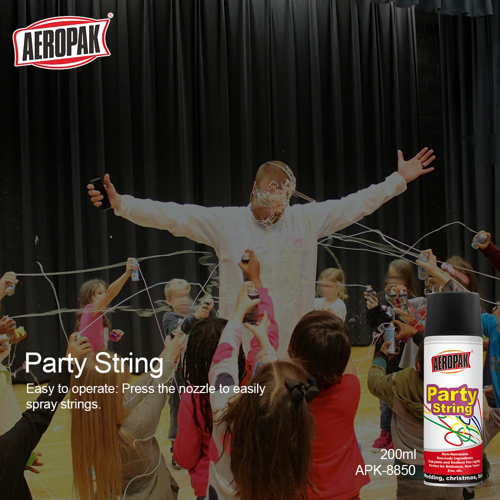 200ml Sill String Party Spray for Holiday
