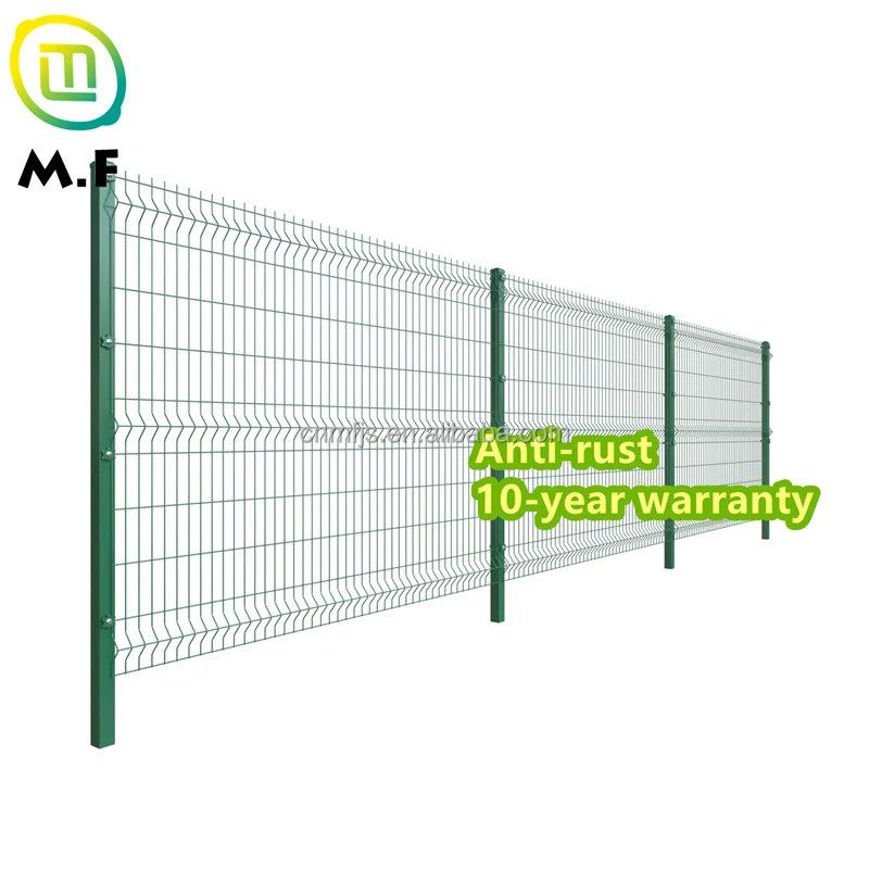 Outdoor fenciron fenc panneau de cloture vert 3d wire mesh fencefence wiremeshfence zaun vallas