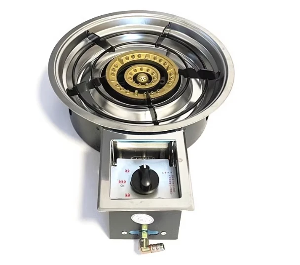 High Pressure Tabletop Cast Iron Lpg Gas Burner for Hot Pot