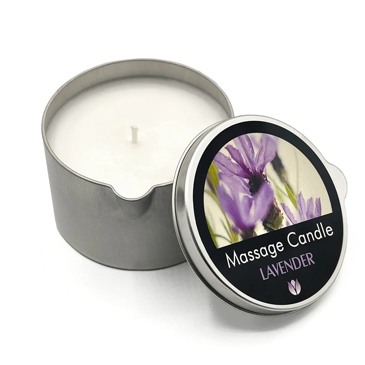 190ml D75x55 Round Black Pouring Spout Lid Massage Candle Making