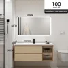 SKU-17-100cm smart square mirror