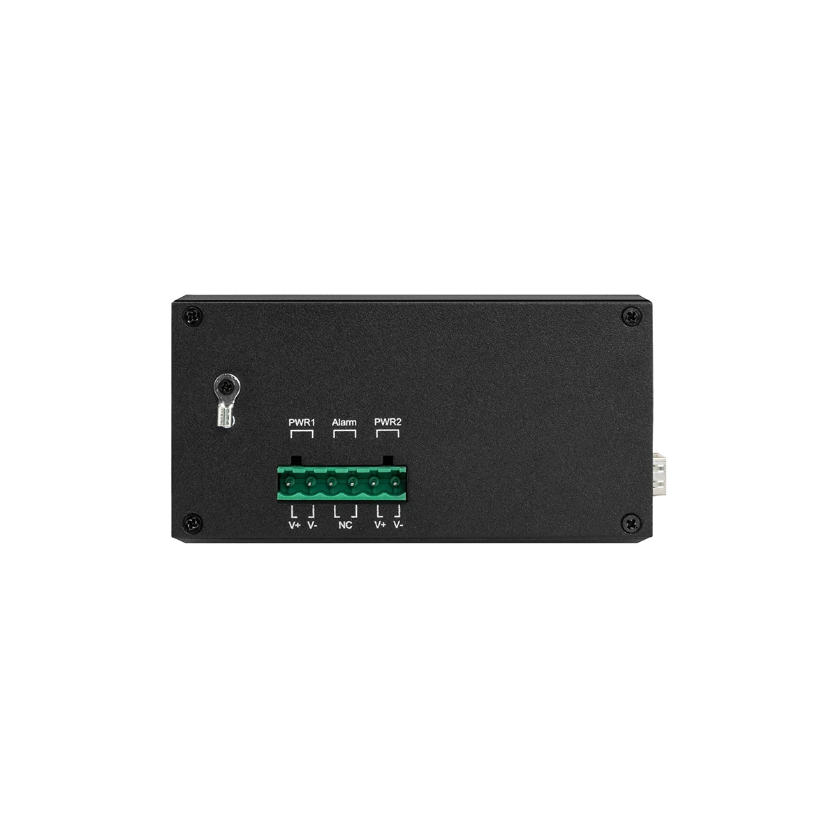 Din Rail 2 optical to 6 Rj45 8 port Gigabit industrial poe L2 managed switch