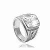 Vintage Silver White Stone (US)