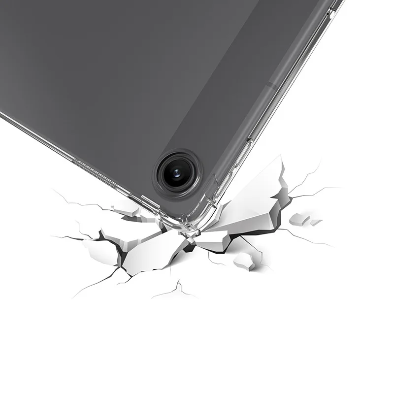 Transparent Shockproof TPU Tablet Case for Lenovo Tab 10.1 Inch