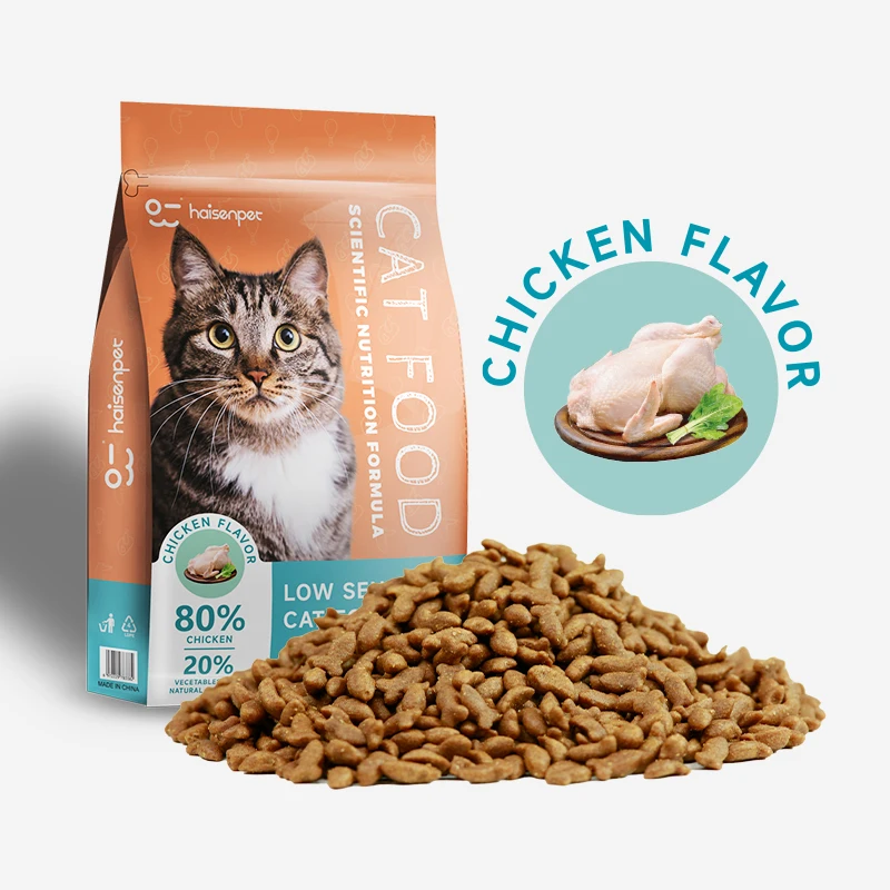 Oem Cheapest Cat Food Factory Exports 10kg High Protein Pet Food Raw