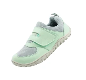 Custom logo zero Drop Wide Toebox Walking Running Barefoot Shoes Leather Kids JUNIORS Tumbling Jumping and Climbing Sneaker