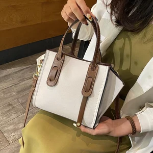 Minissimi Low MOQ Pu Custom Bag Solid Color Outdoor Waterproof Schoudertas Purse Women's Shoulder Bags