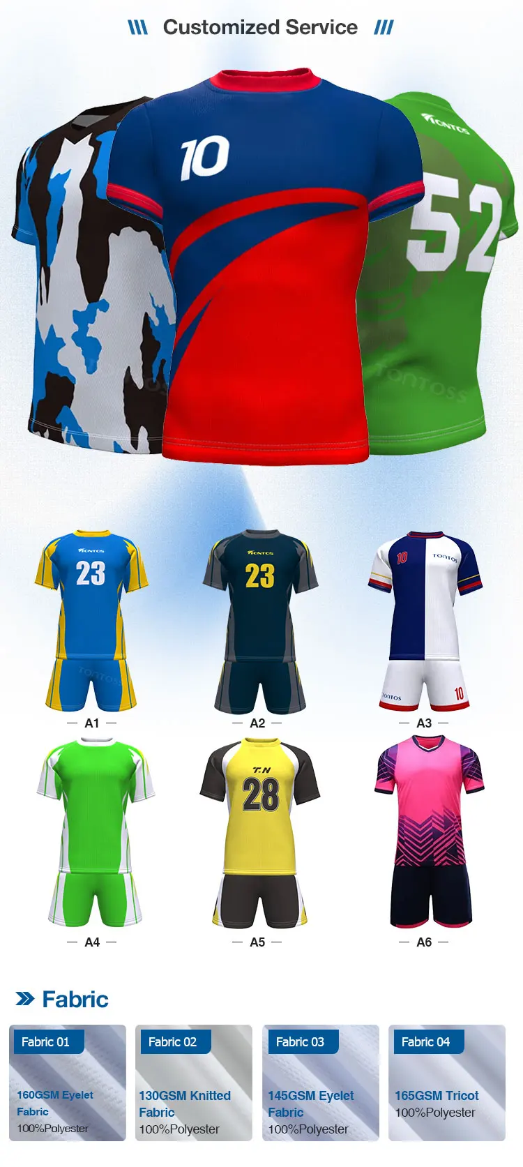 2024 New Season Custom Football Uniform Jersey Set Football Jersey
