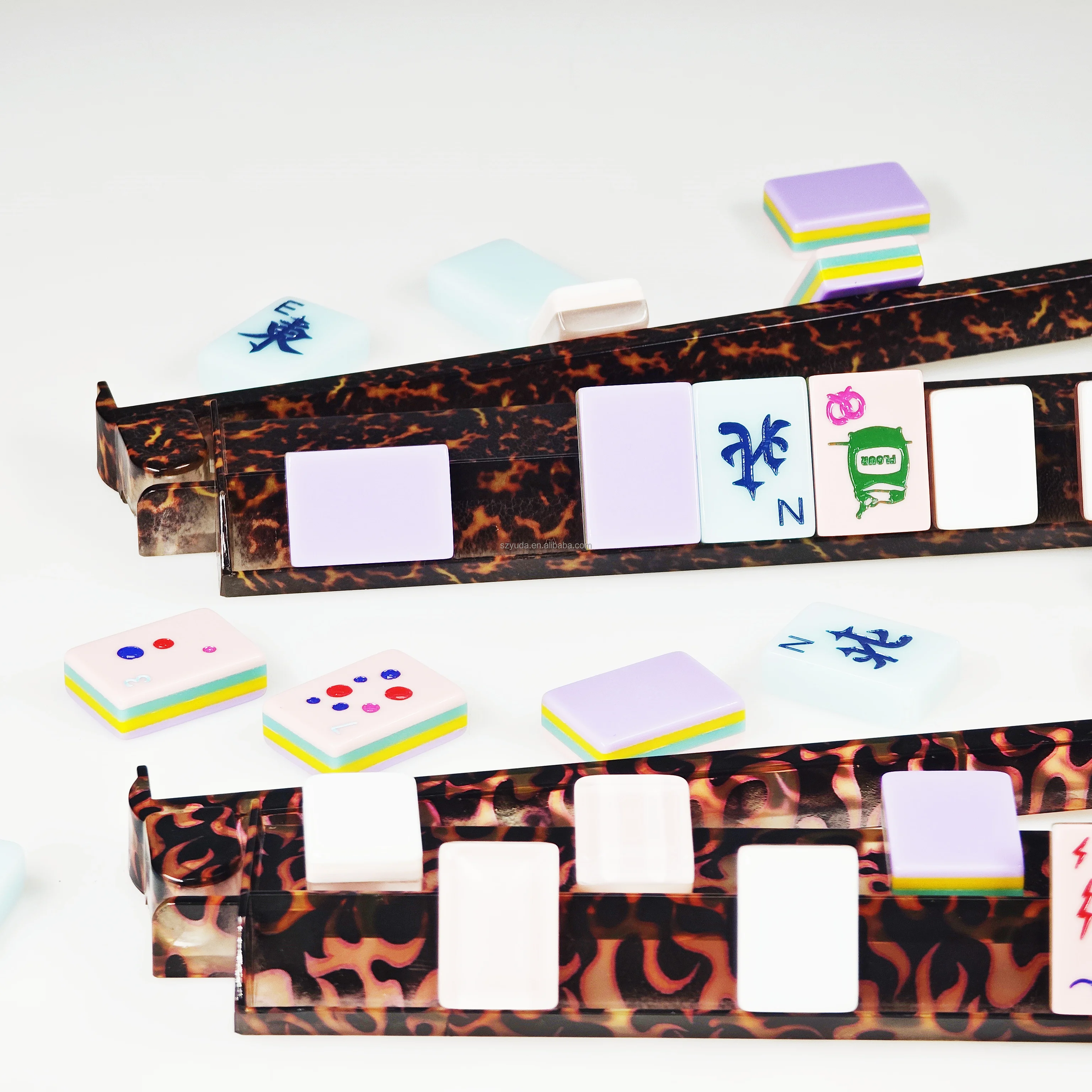 100+ Ready Designs Mah Jongg Rack Printing Western Mahjong Pusher ...