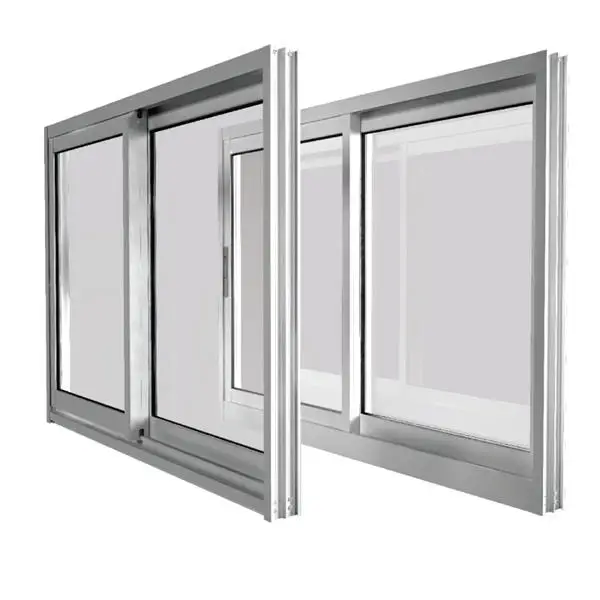 ADVANCE Glazed Manual Open Style Crank Window Double Glass Aluminum Awning windows for the Kitchen