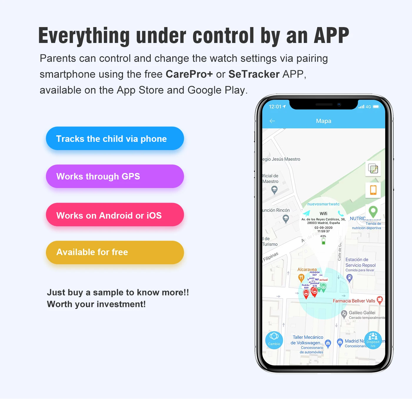 Kinder сим-карты Kinderen видео ребенок Gps игра для девочек Детские умные часы