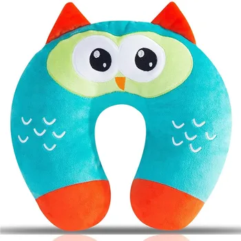 Super Soft Baby Kids Adult Neck Support Travel Animal Kids U Shape Travel Pillow neck pillows for travel