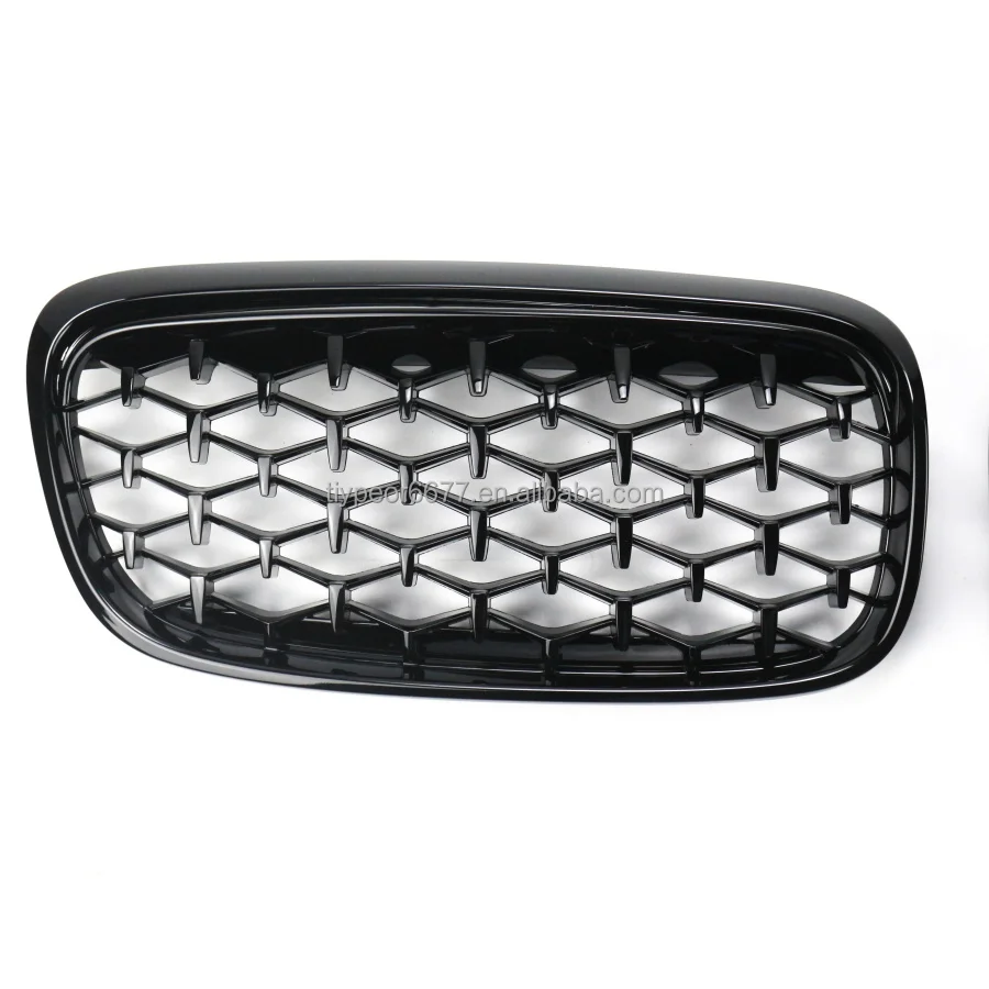 product tiypeor front bumper grille diamond grill meteor style for bmw 2 series f45 2014   2018 diamond style car front grille-7