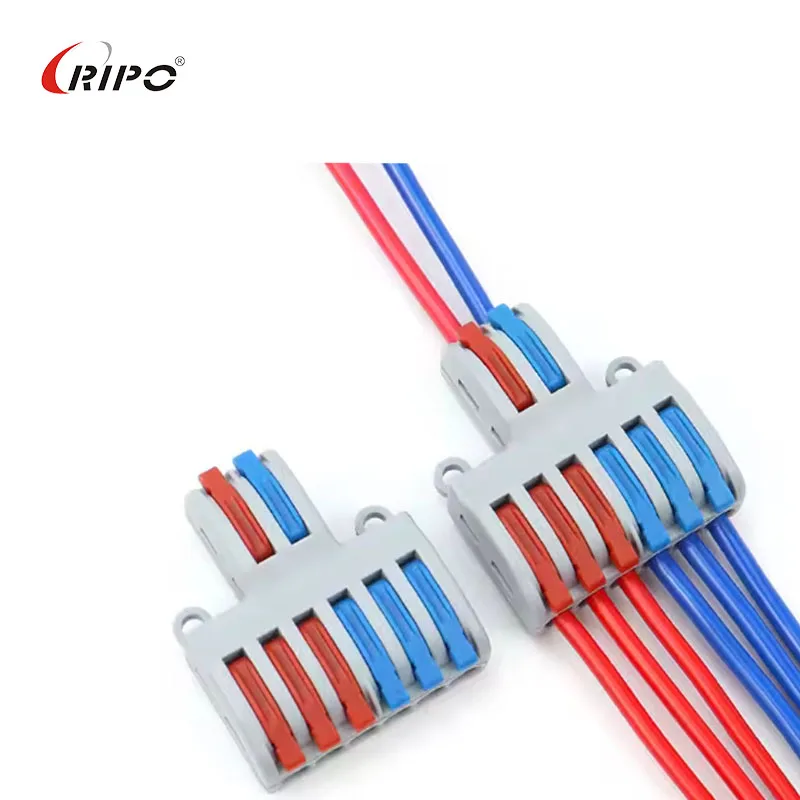 Splitter Conductor SPL Compact Ripo Brand 2 Input 4/6 Output Wire Splitter Terminal ...