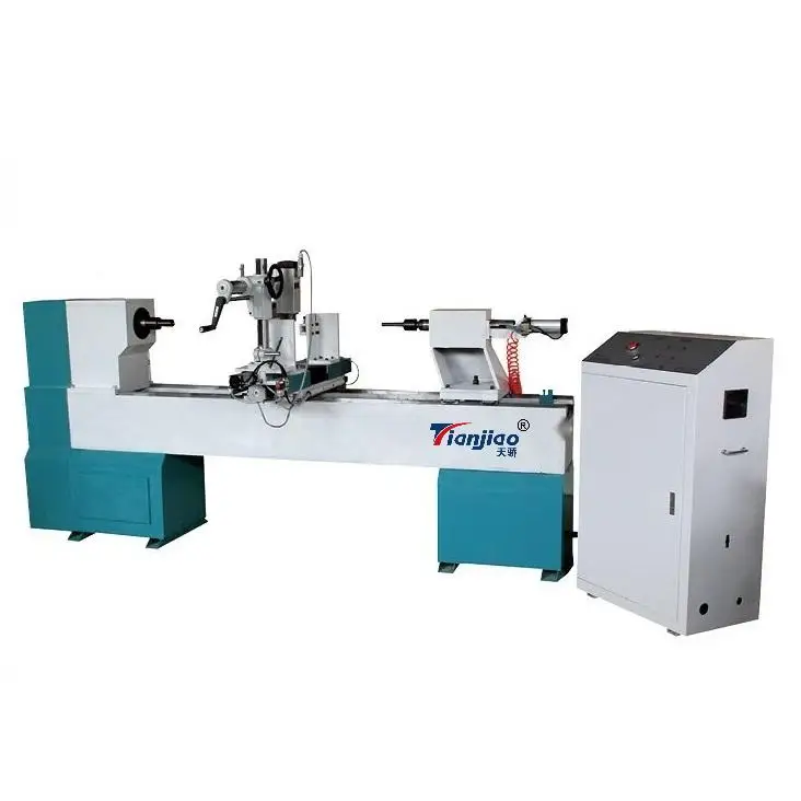 Automatic CNC Wood Lathe for Railing for Wood Working and Turning
