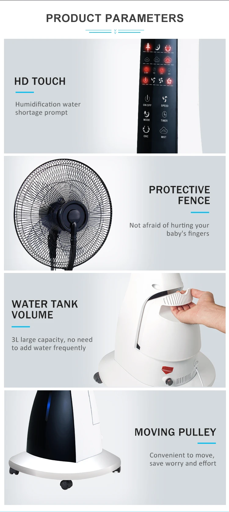 Oem 2023 Newest Mini Electric Simple Room Heater Creative New Vortex