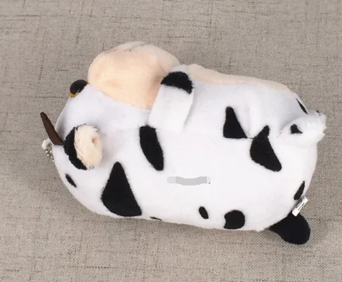 Cute Cow Keychain Toy Customizable Plush Stuffed Animal