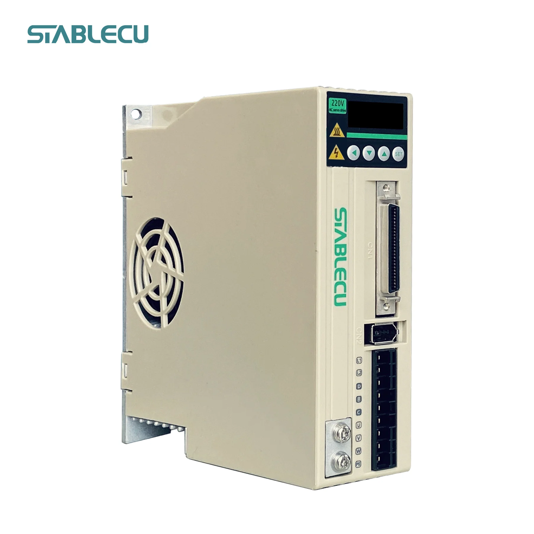 TOP 10 Brand STABLECU Ac Servo Motor Servo Driver Kit 220v 400W AC Tepper Motor with Encode Line for Milling Machine