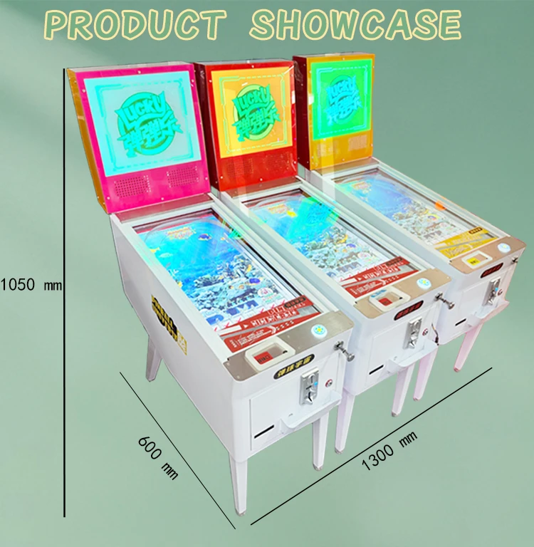 Funpark New Arrivals Coin-Operated Arcade Redemption Machine Happy Bounce Tickets Lottery Games 1 Year Warranty English Metal factory