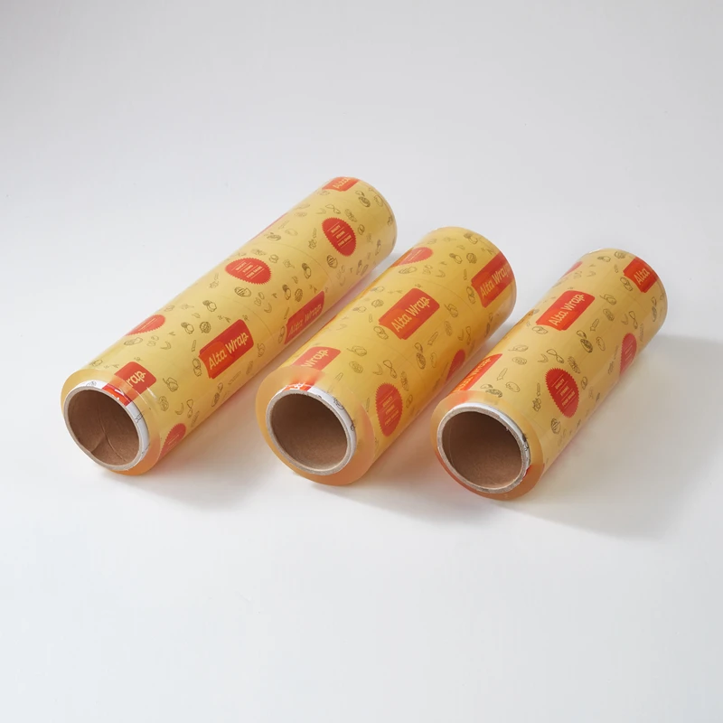 Keep Food Fresh Plastic Wrap / Pvc Cling Film Jumbo Roll For Food Grade