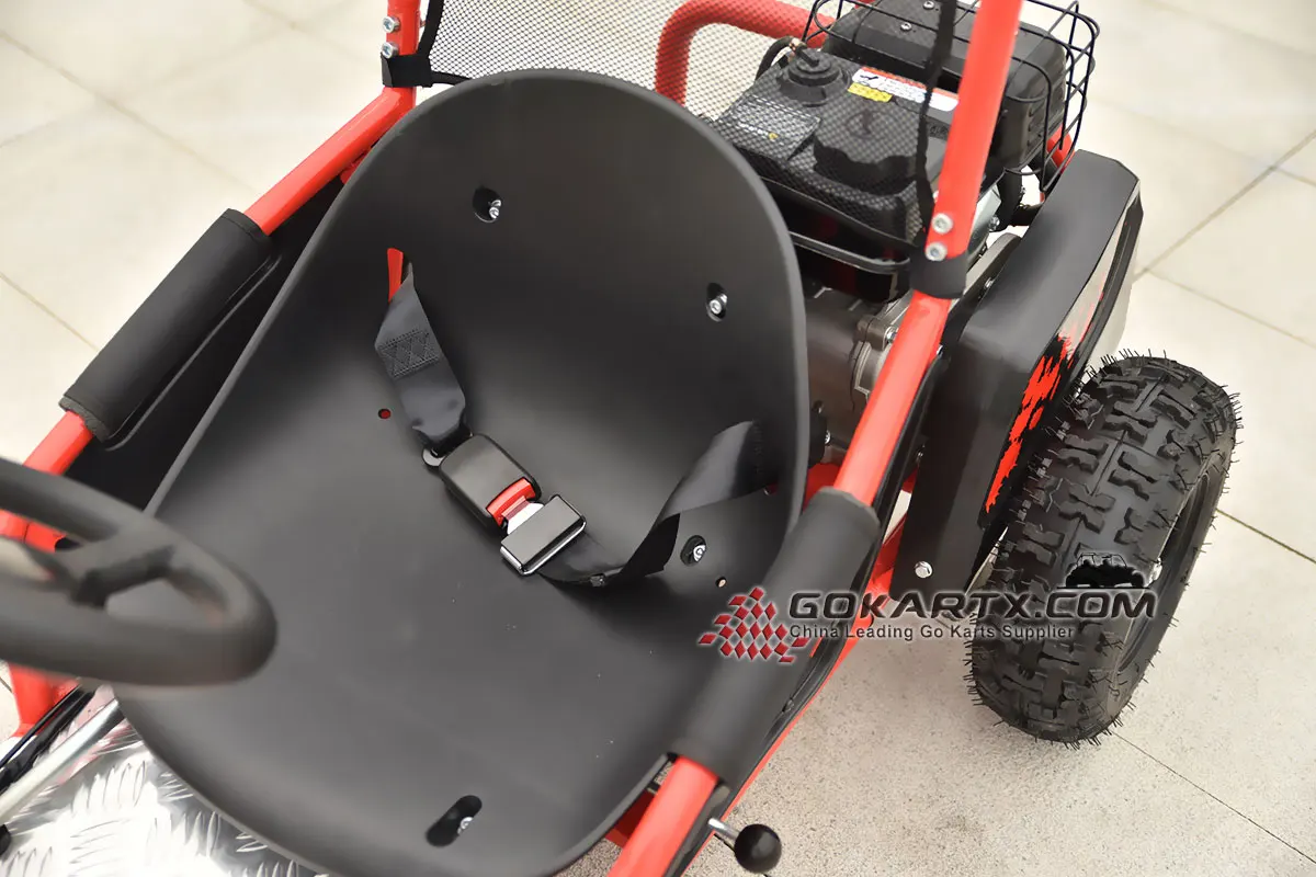 2023 Pull Start System Cheap Gasoline Go Kart Buggy Gokart for Sale 4 Stroke 100cc Racing Go Kart for Kids