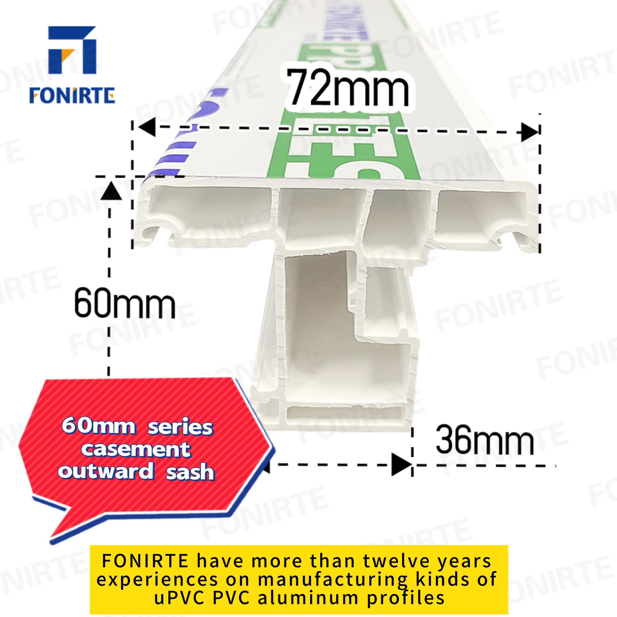 Upvc Window Profile Extrusion Machine Upvc Profiles Manufacturer 100% Lead Free Oem Odm Pvc\/upvc ...