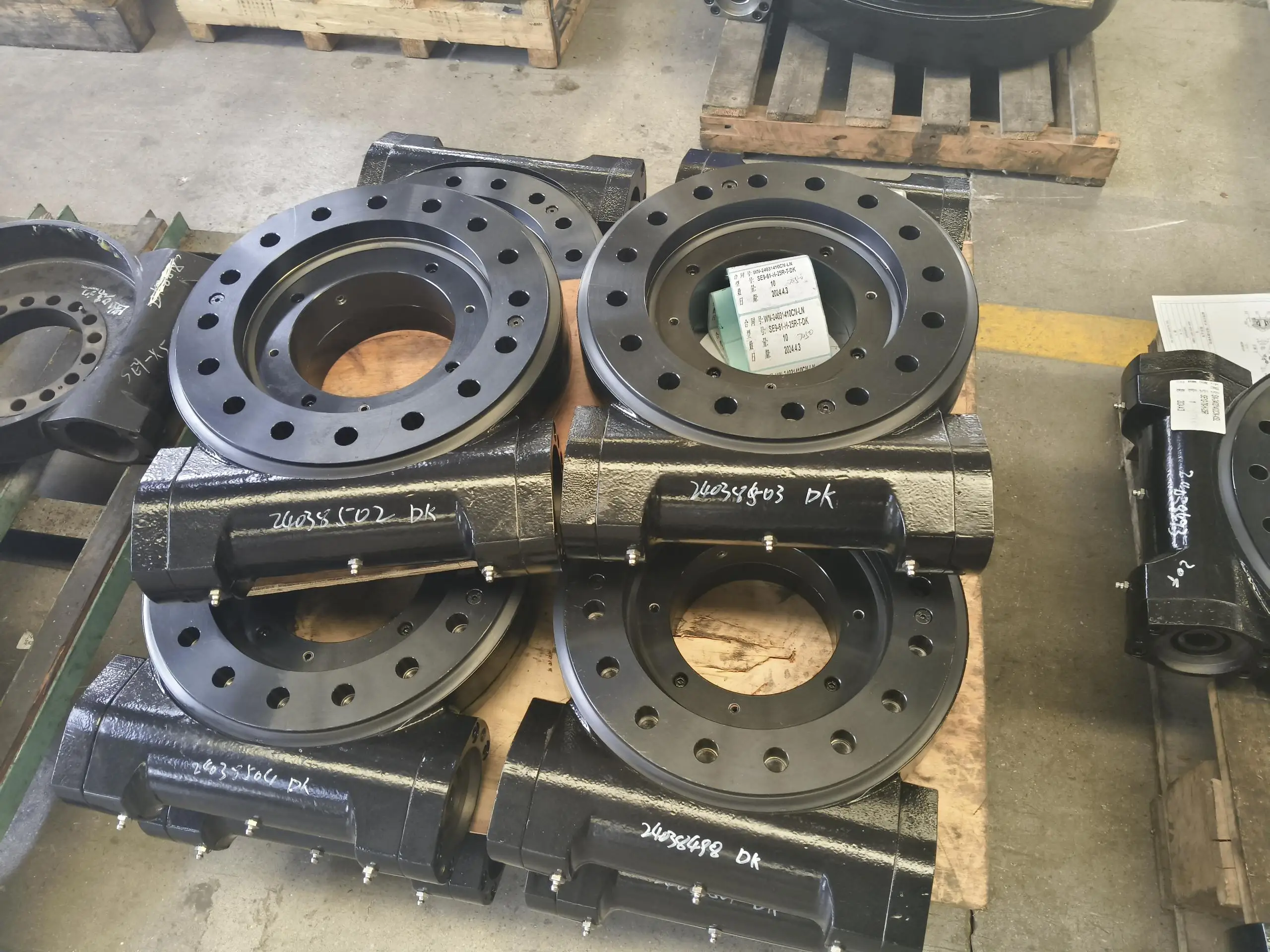 9 дюймов SE9 Солнечный трекер поворотный привод с гидравлическим поворотным двигателем