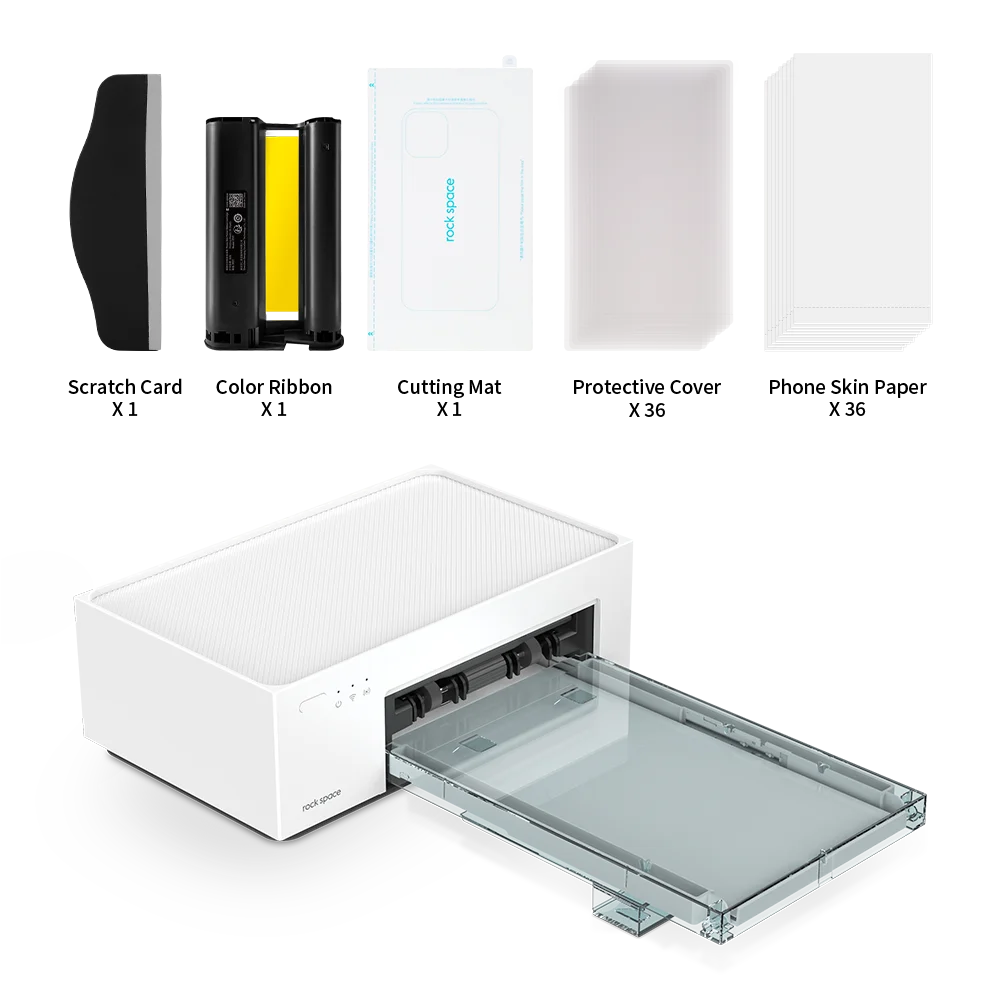 Rock Space  Mobile Shell Printer  Mobile Sticker Printing Machine Mobile Phone Skin Printing Machine
