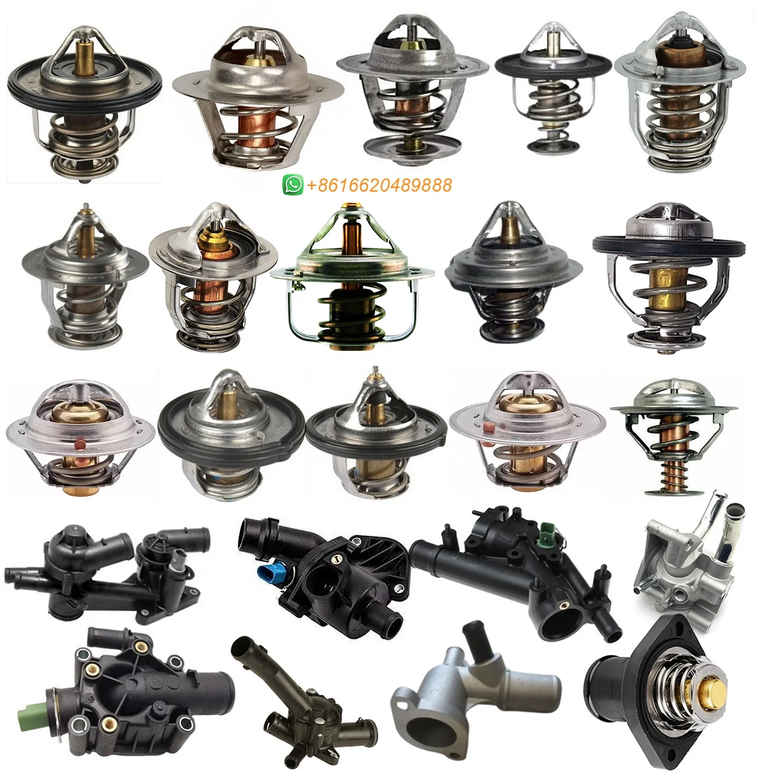 ALB-1601094117838 Auto Parts Engine Coolant Thermostat Housing For factory OEM For Mazda Mitsubishi Hyundai Ford Chevrolet Jeep Peugoet Toyota