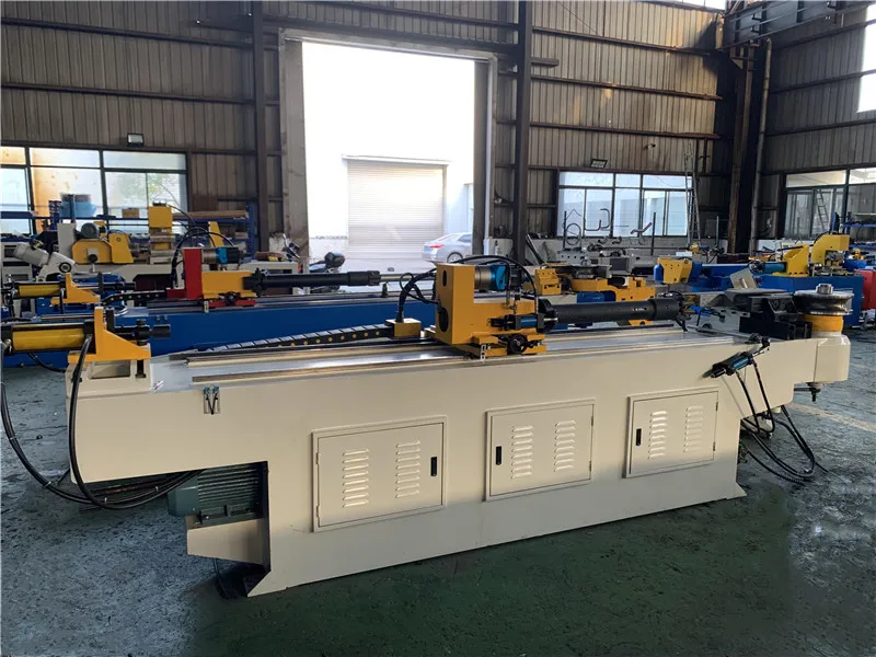High Speed  50NC Pipe and Tube Bending Machines Heavy-duty Hydraulic Force to Push the Clamping Die Bend the Pipe or Tube