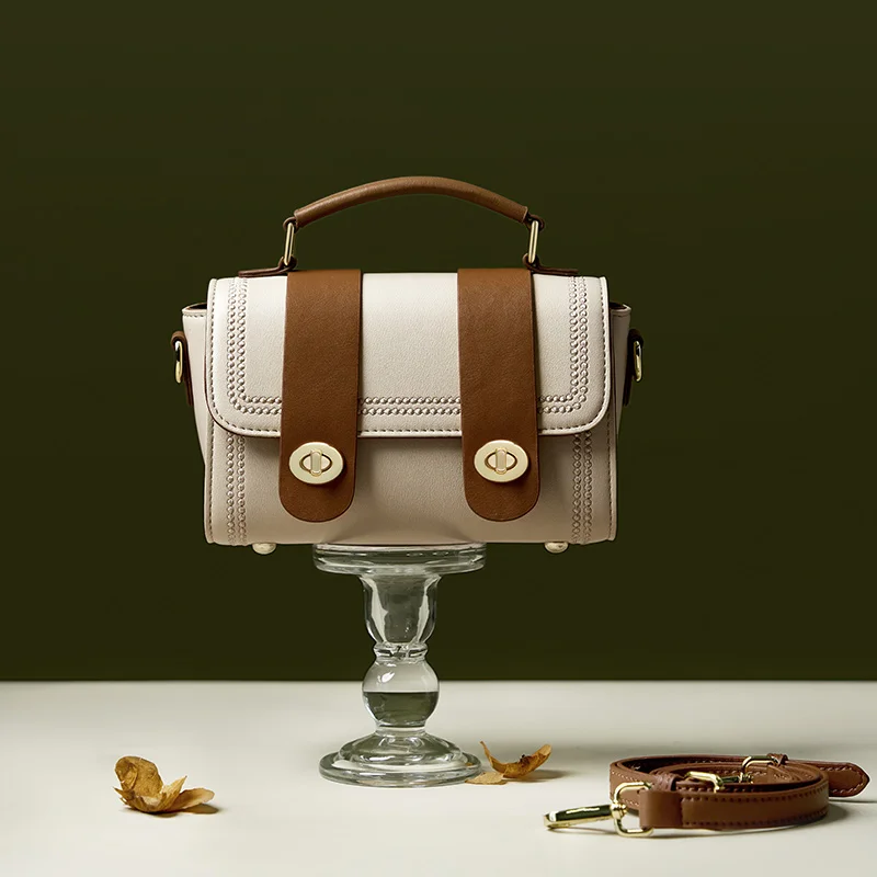 Ladies Wholesale Customized Hand Bags Leather Ladies Top Handle OEM Sling Handbags for Women