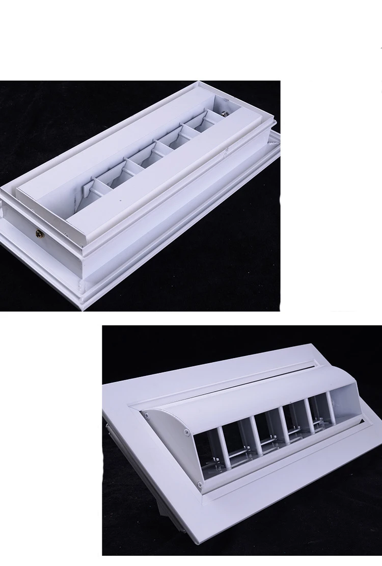 Hvac Air Duct Vent Conditioning Diffuser Ceiling Louver Drum Louvers