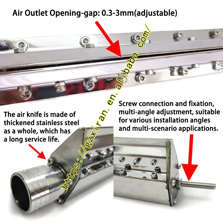 Blower, 304SS, Pneumatic, Stainless steel - detail 6