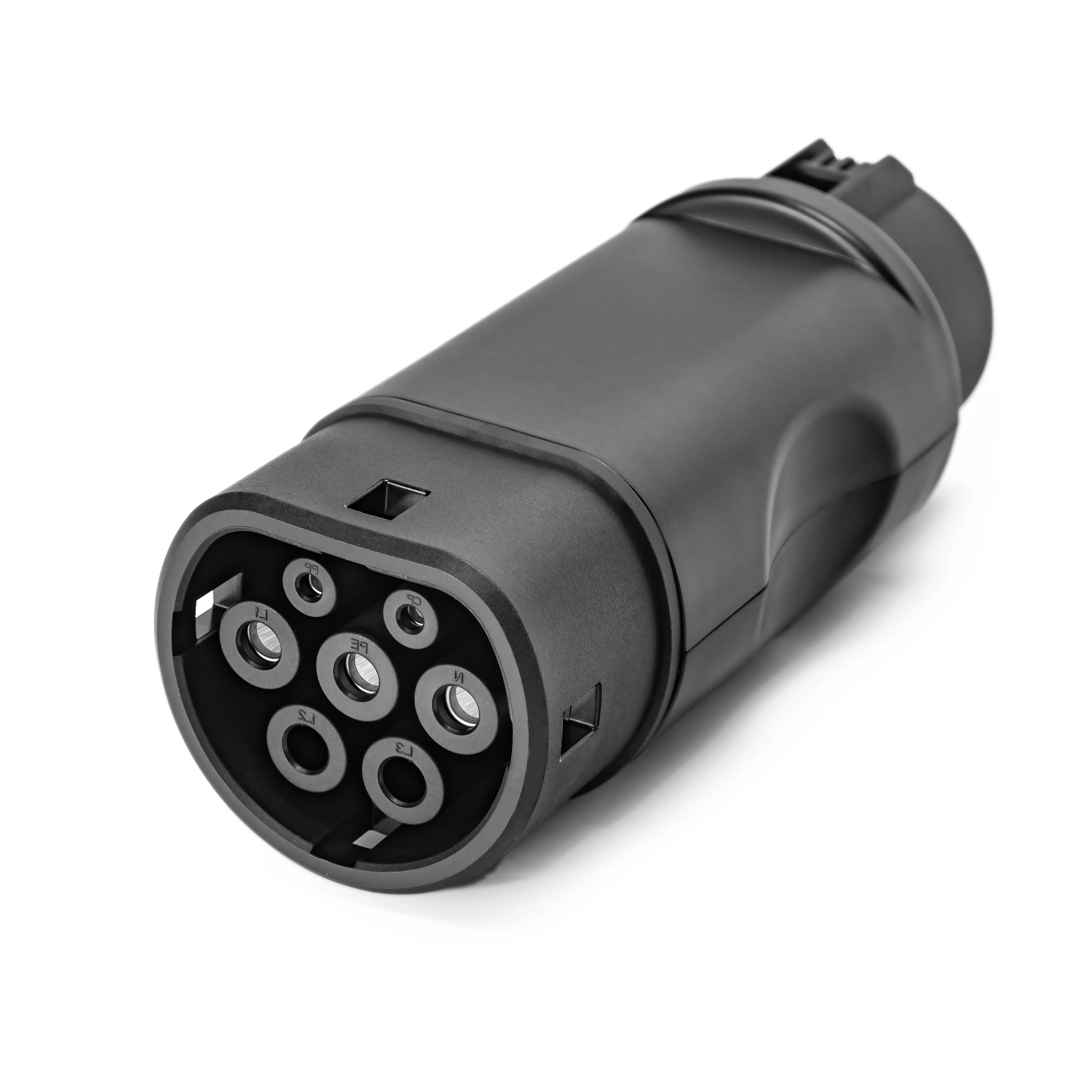 EV充電アダプター 32A 7.2KW SAE J1772 ソケット タイプ1からタイプ2へ